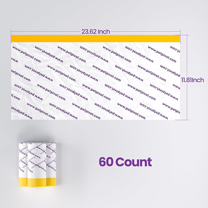 AutoScooper 11 Litter Bags, 3 Rolls 60 Pcs